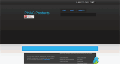 Desktop Screenshot of phacproducts.com